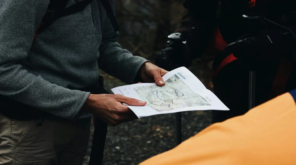 trail maps feel confusing at first when contour lines and route markings are unfamiliar