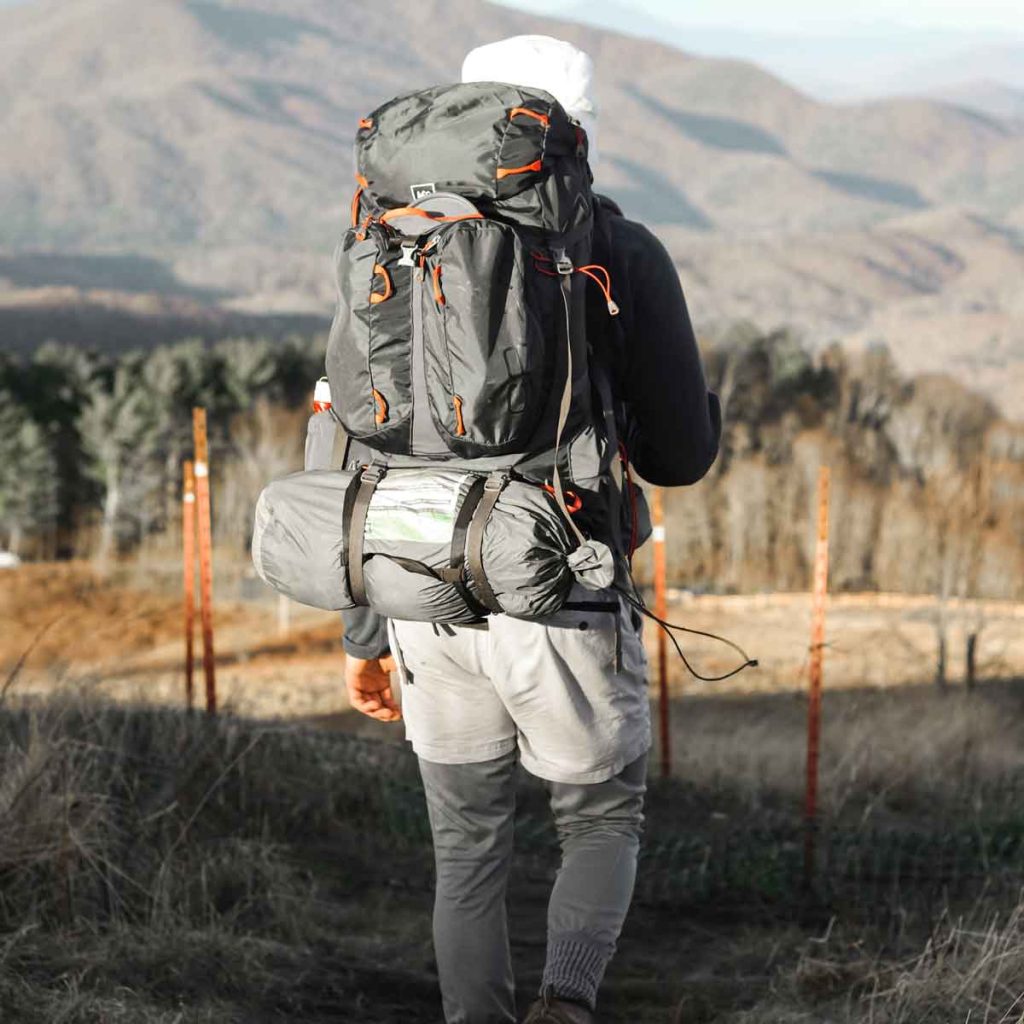 hiking gear basics include a well-fitted hiking backpack for day hike comfort