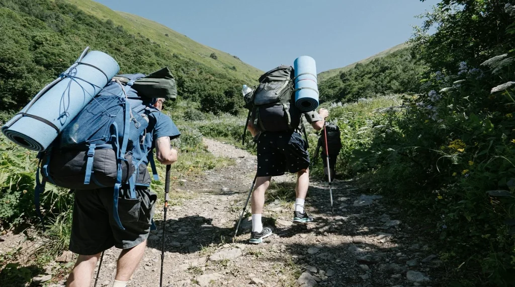 shorter hiking steps support trail pacing and better trail balance on steep routes