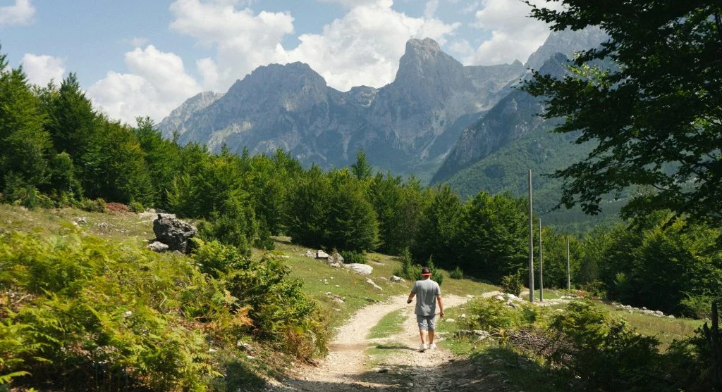 First hiking trails feel longer on the way back when the scenery is already familiar