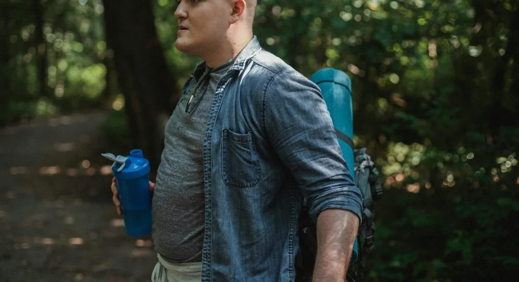 Easy-to-reach water in a side pocket supports better trail water access