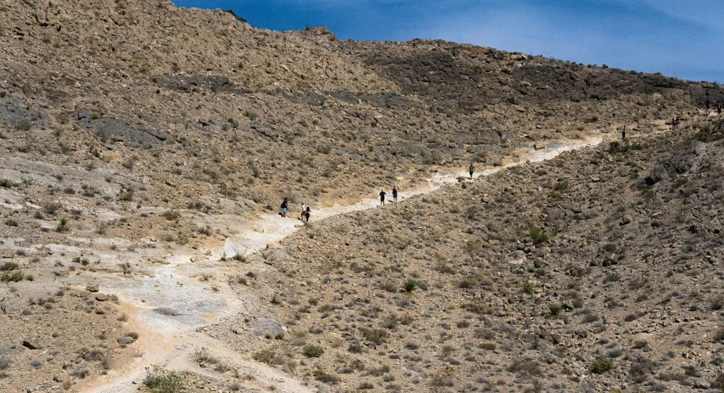 Dry heat can make a hike feel harder unless hikers pace carefully and drink earlier