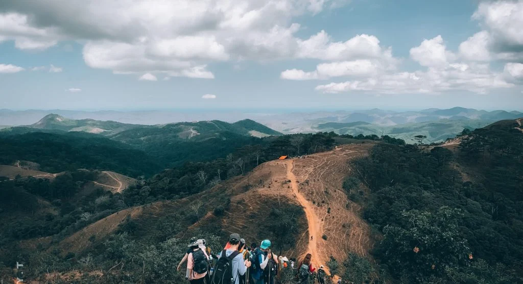 Hikers may feel fine at the trailhead because the first section is easier than the later route