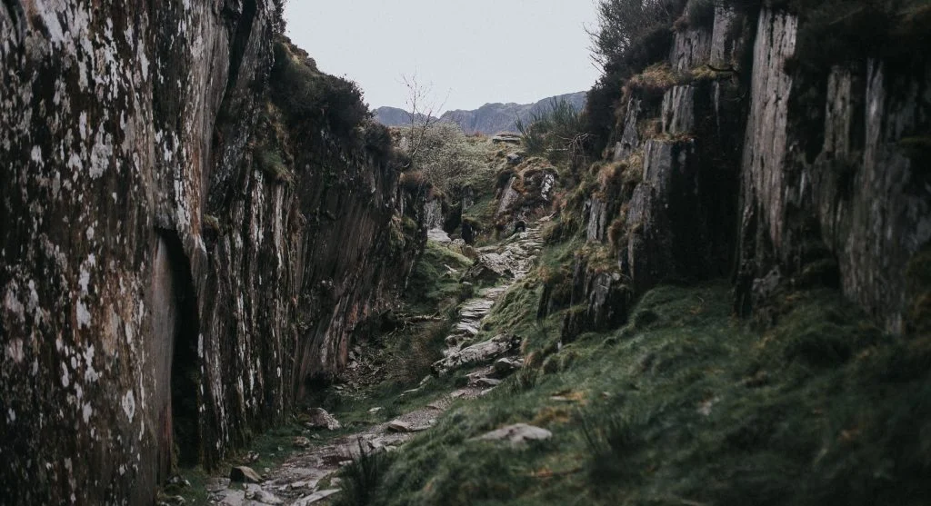 Trail getting narrower can change pace before hikers clearly notice why