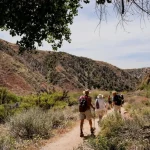 Dry heat can make a hike feel harder on bright exposed trails