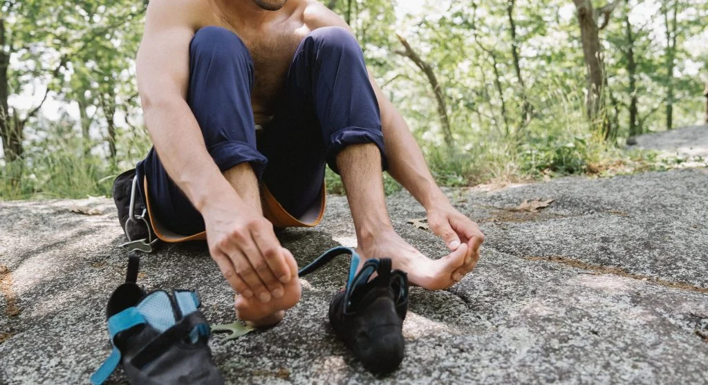 Early foot hot spots often improve quickly once hikers stop and make a small adjustment