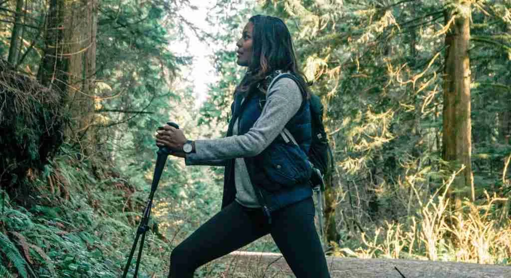 Shorter controlled steps help hikers manage repeated shallow step-ups with less fatigue