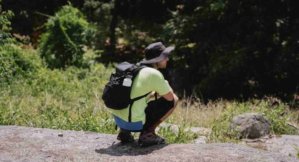 Hikers often feel slower on trails with uneven shade and sun