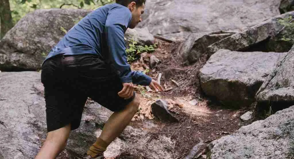 Hikers often underestimate trails with many short bends