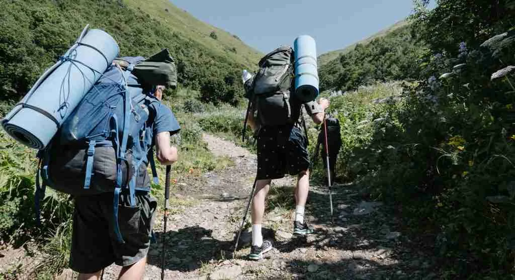 Hikers often feel more worn out on stop-and-start uphill trails
